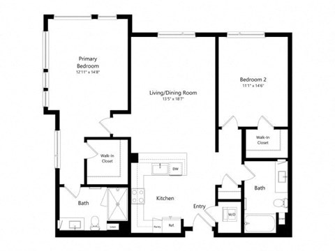 the floor plan of the residence is available to the public